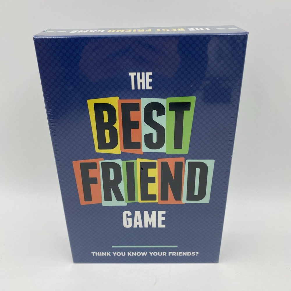 THE BEST FRIEND Game Think You Know Your Friends? Brand New Family Fun Party